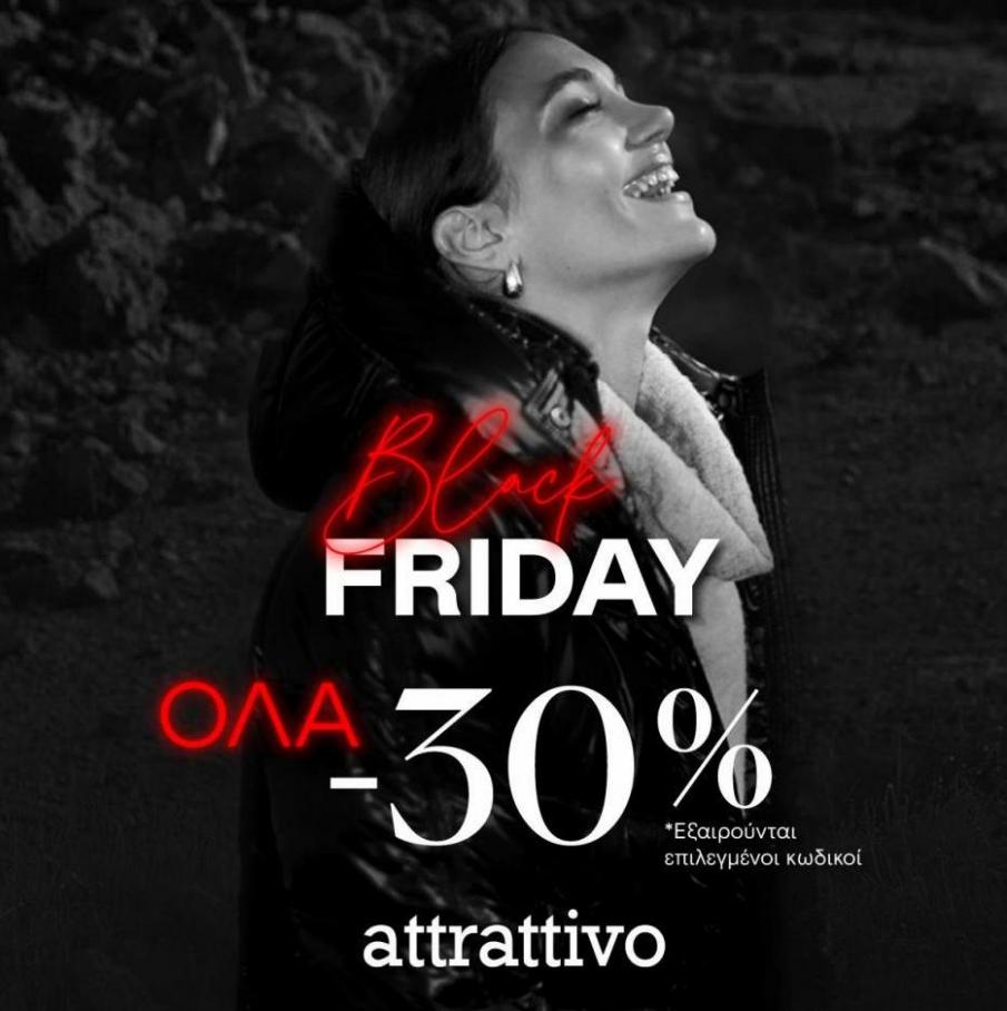 Black Friday -30%. Attrattivo (2022-11-27-2022-11-27)