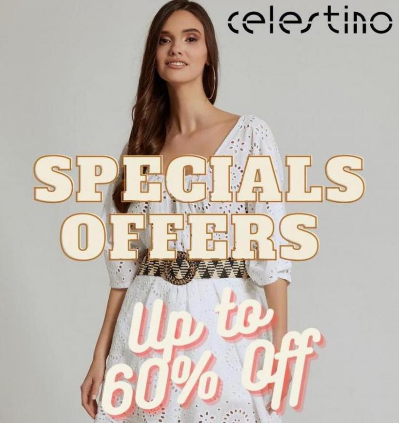Specials Offers up to 60% Off. Celestino (2023-07-19-2023-07-19)