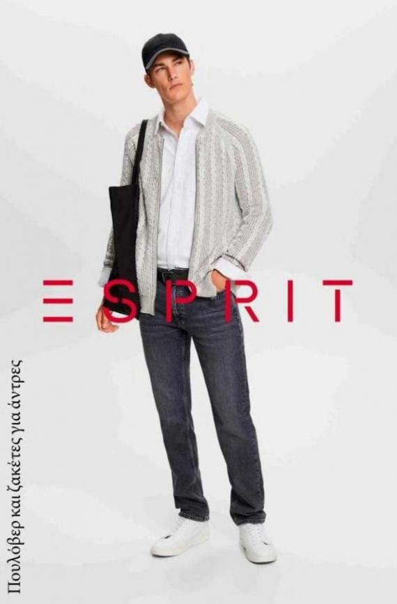 Πουλόβερ και ζακέτες για άντρες Esprit. Esprit (2023-11-14-2023-11-14)