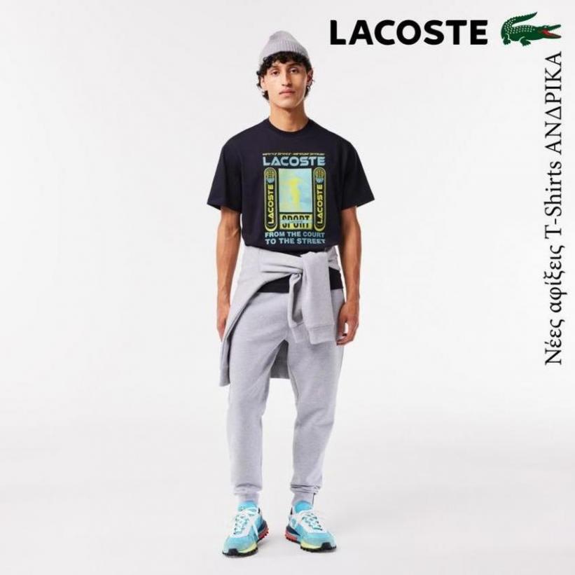 Νέες αφίξεις T-Shirts ΑΝΔΡΙΚΑ Lacoste. Lacoste (2023-12-01-2023-12-01)